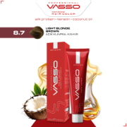 Picture of 8.7 Light Blonde Brown | Genesis Hair Color 100ml