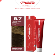 Picture of 8.7 Light Blonde Brown | Genesis Hair Color 100ml