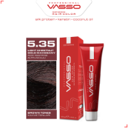 Picture of 5.35 Light Chestnut Gold Mahogany | Genesis Hair Color 100ml