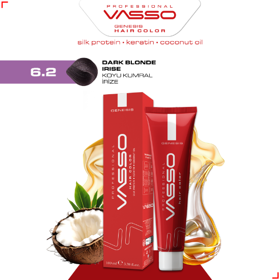 Picture of 6.2 Dark Blonde Irise | Genesis Hair Color 100ml