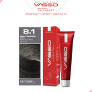 Picture of 8.1 Light Blonde Ash | Genesis Hair Color 100ml