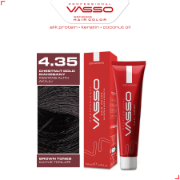 Picture of 4.35 Chestnut Gold Mahogany | Genesis Hair Color 100ml