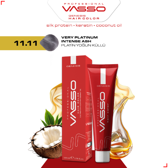 Picture of 11.11 Very Platinum Intense Ash | Genesis Hair Color 100ml