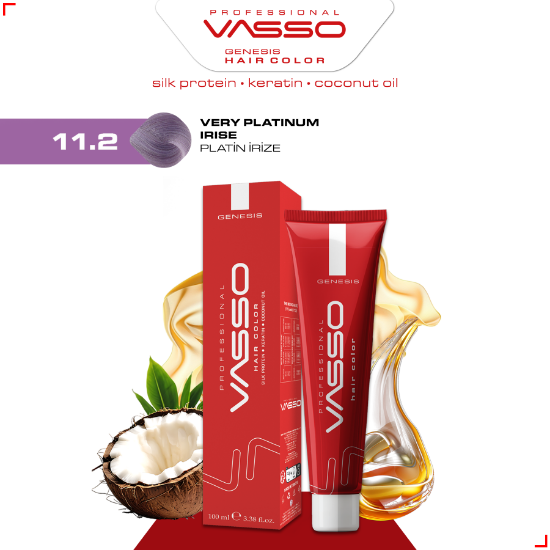 Picture of 11.2 Very Platinum Irise | Genesis Hair Color 100ml