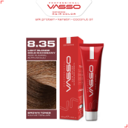 Picture of 8.35 Light Blonde Gold Mahogany | Genesis Hair Color 100ml